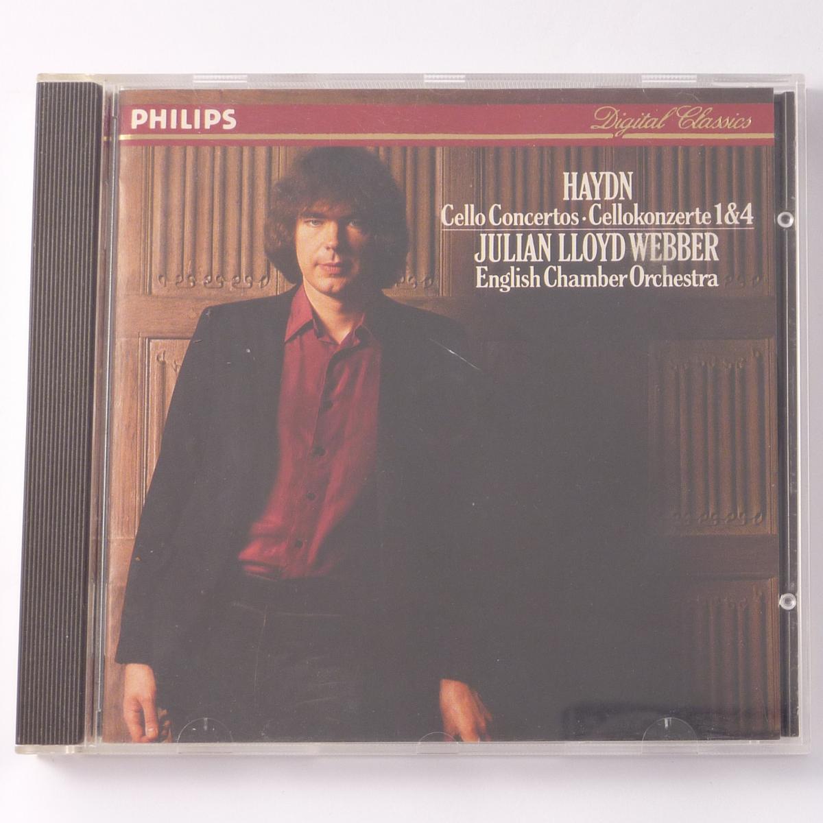 Haydn, Julian Lloyd Webber, English Chamber Orchestra Cello Concertos - Cellokonzerte 1 & 4 CD