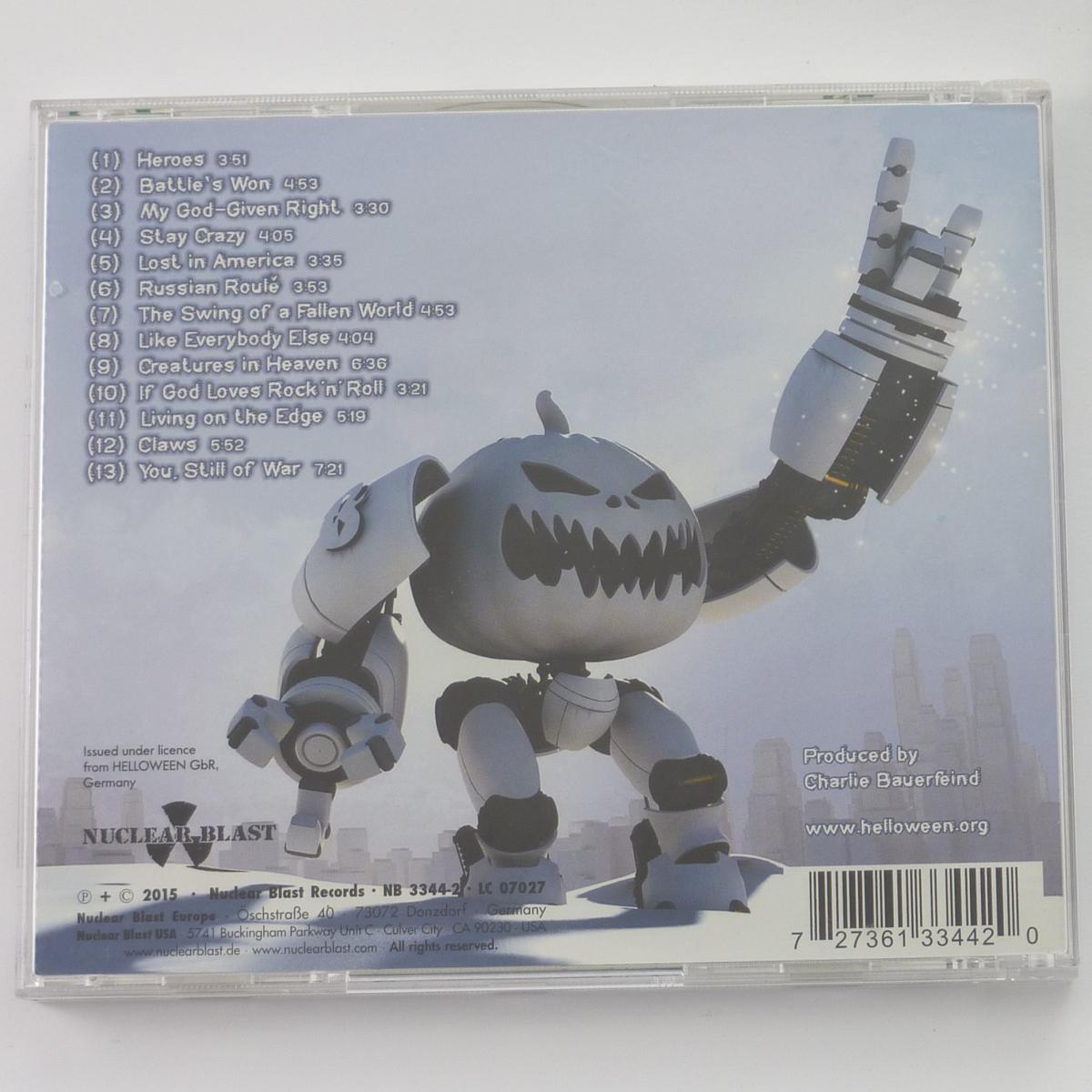 Helloween My God-Given Right CD Album