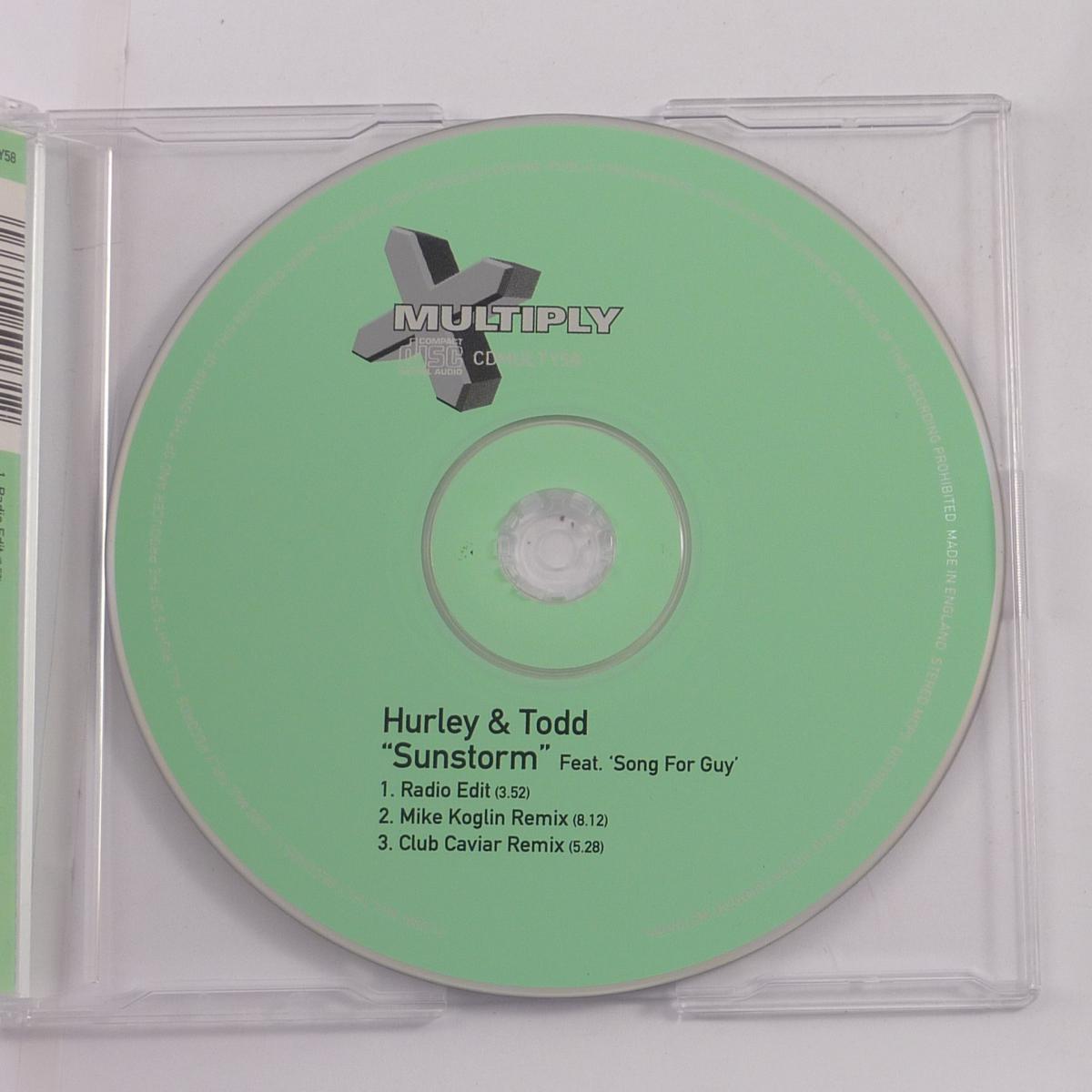 Hurley & Todd Sunstorm CD Single