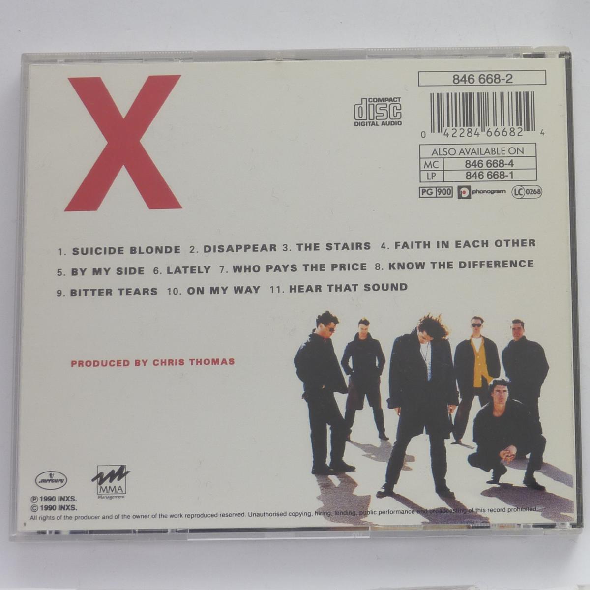 INXS X CD Album