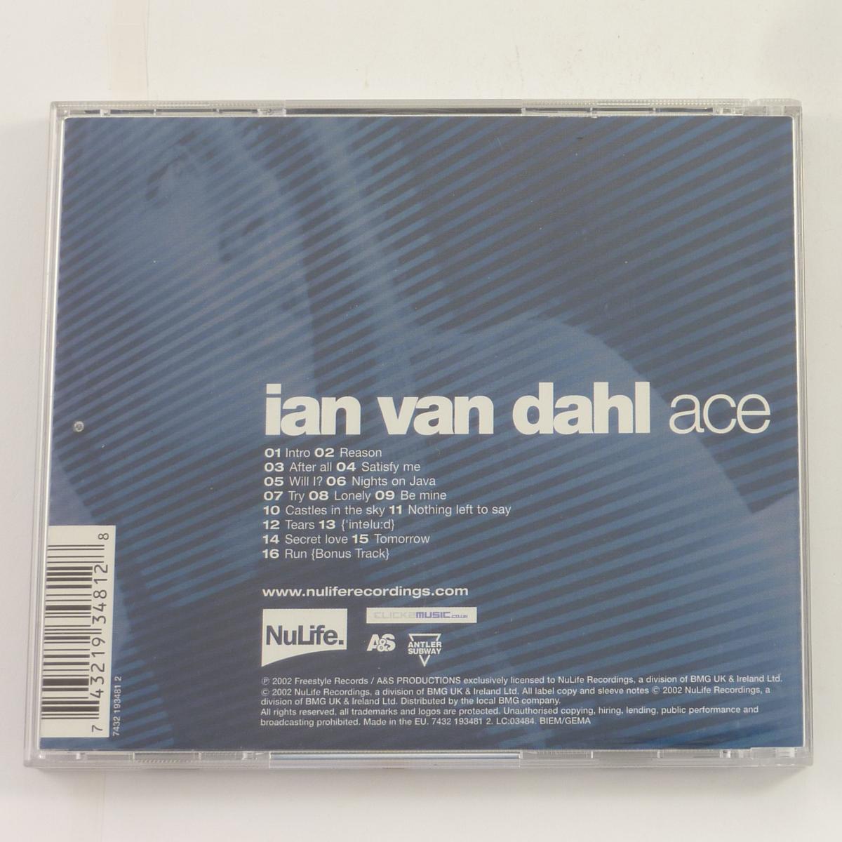 Ian Van Dahl Ace CD Album Special Edition