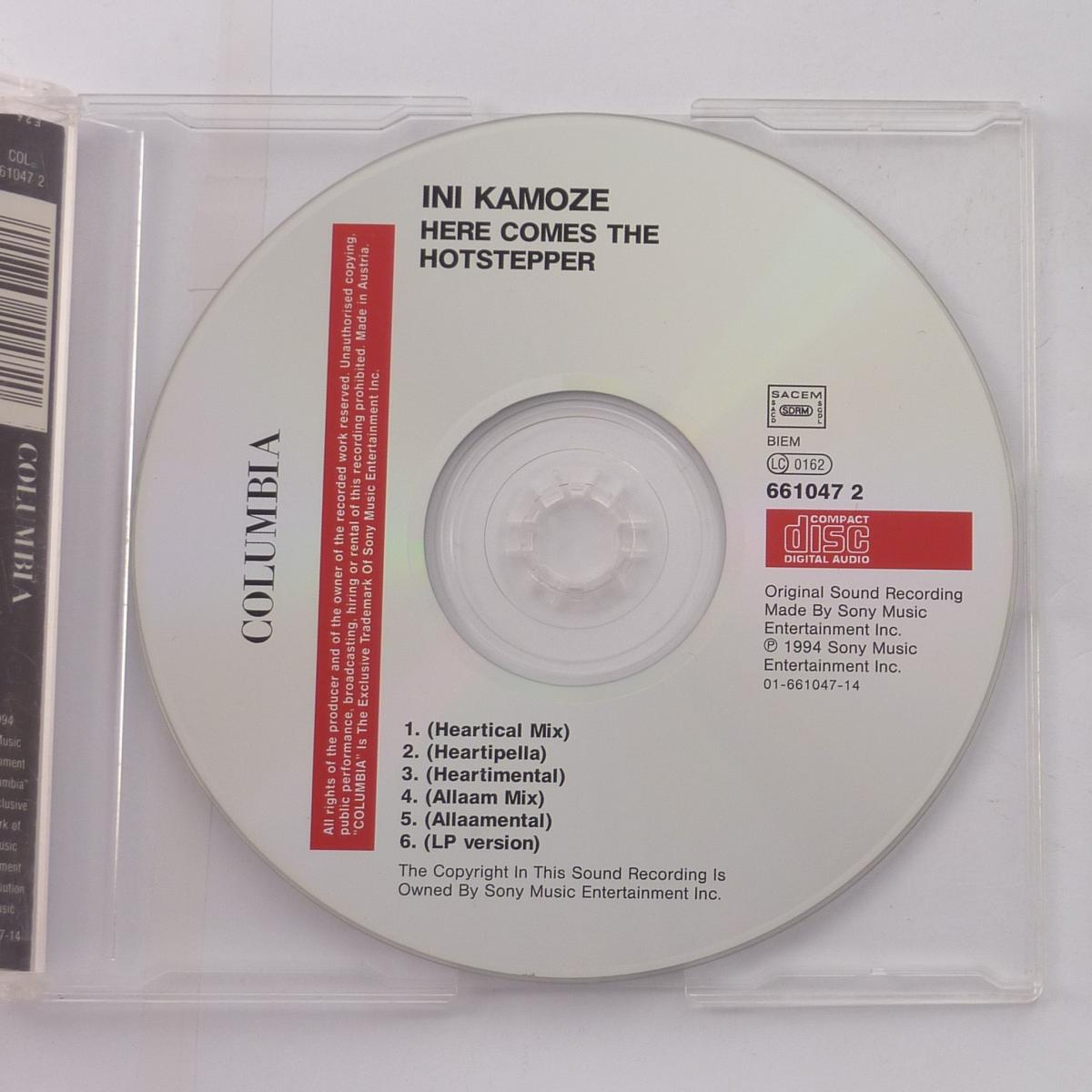 Ini Kamoze Here Comes The Hotstepper CD Maxi-Single