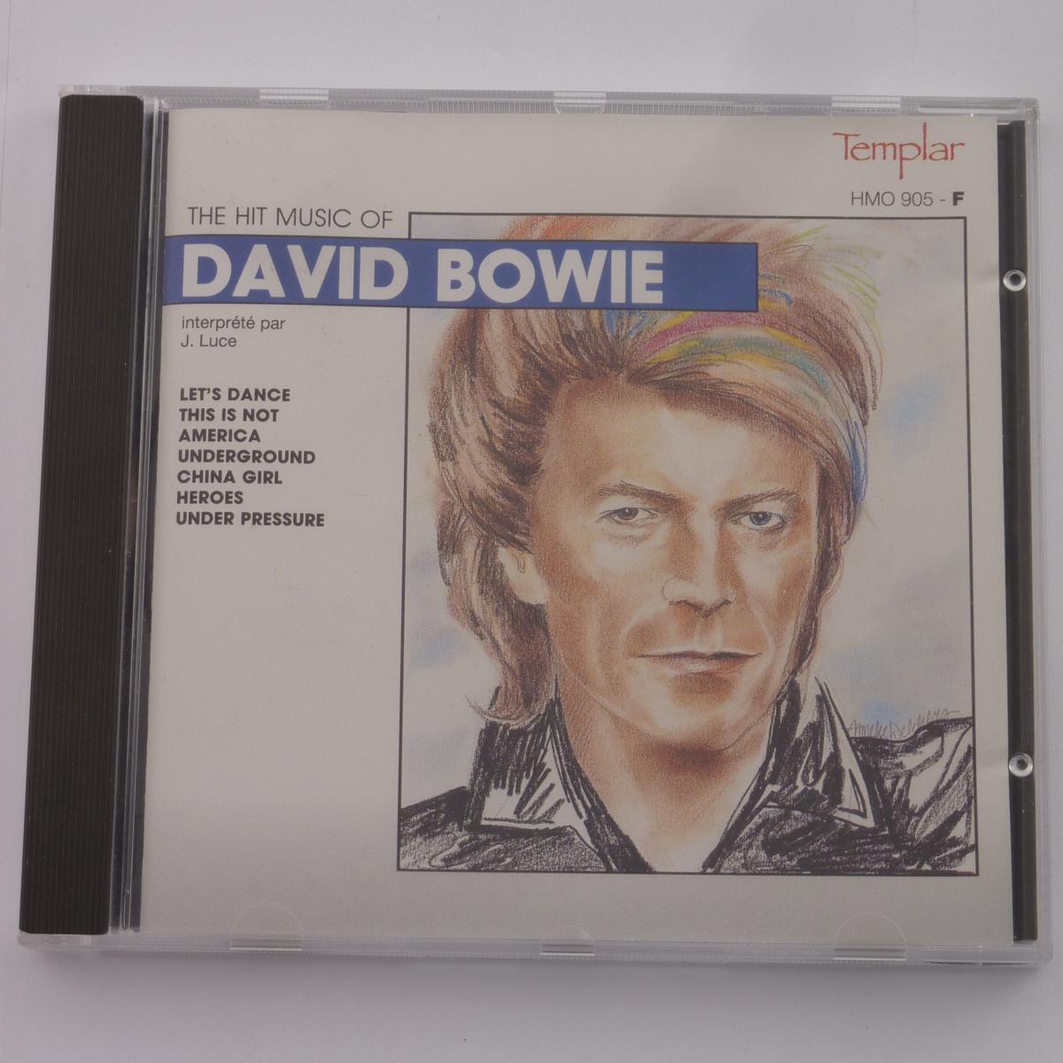 J. Luce The Hit Music Of David Bowie CD Album