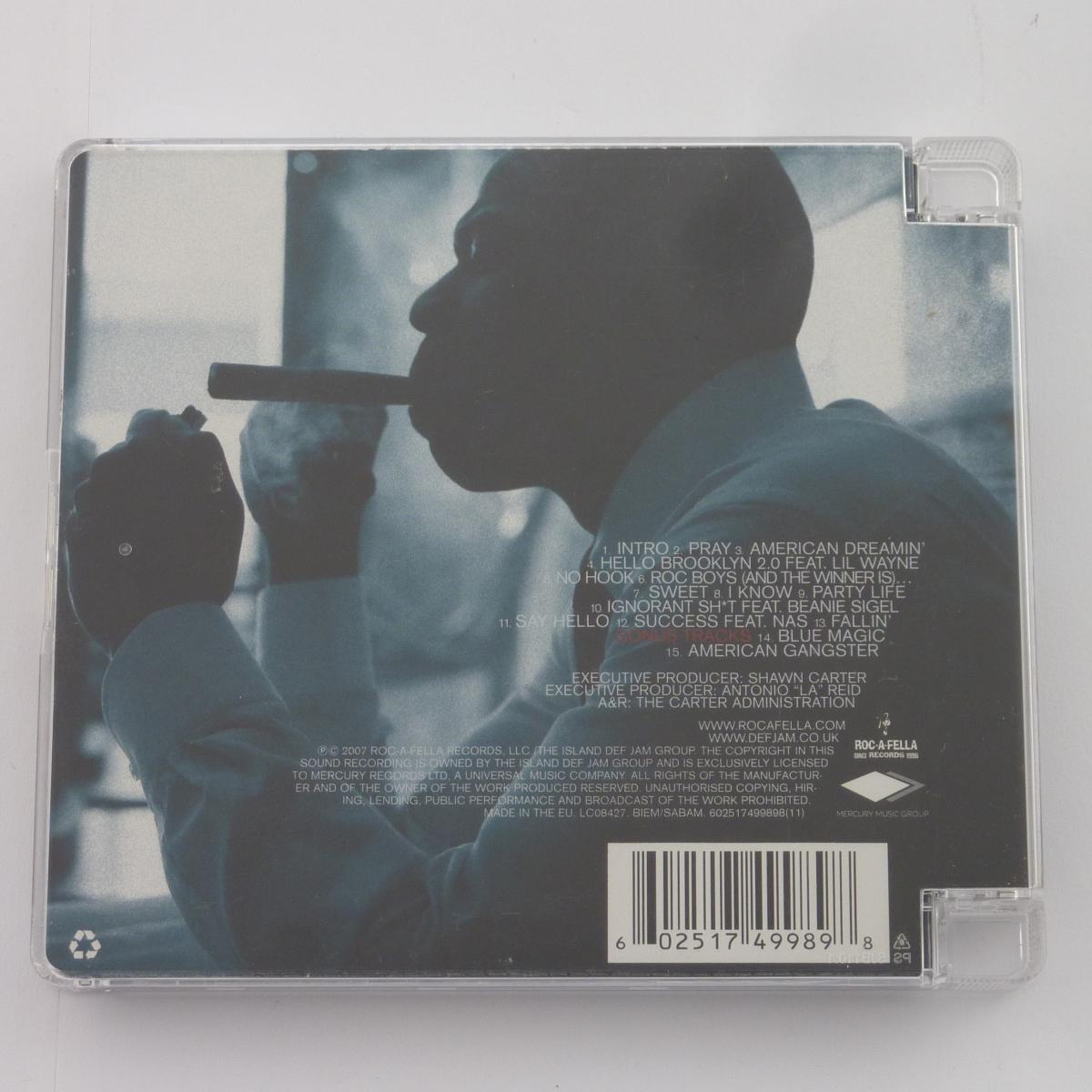 Jay-Z American Gangster CD Album