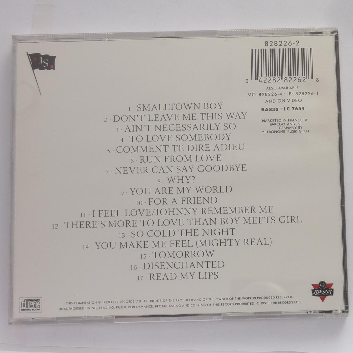 Jimmy Somerville Featuring Bronski Beat And The Communards The Singles Collection 1984/1990 CD Compilation