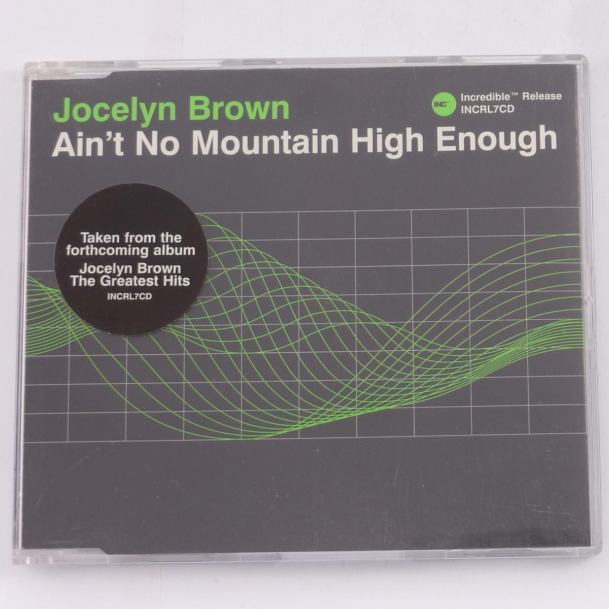 Jocelyn Brown Ain't No Mountain High Enough CD Maxi-Single