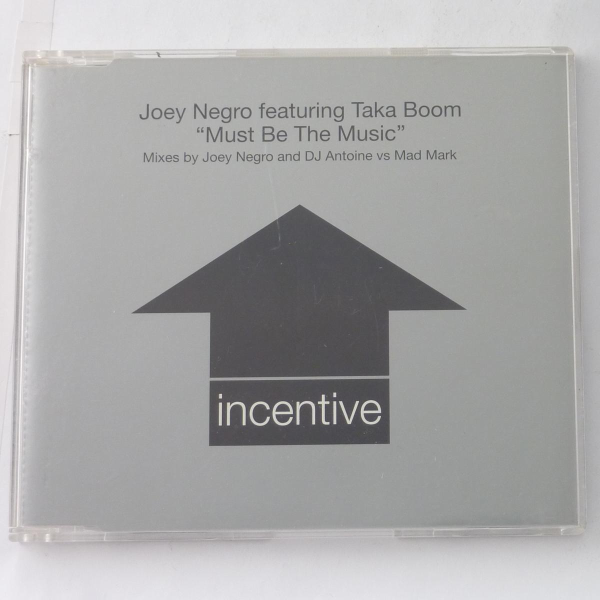 Joey Negro Featuring Taka Boom Must Be The Music CD Single