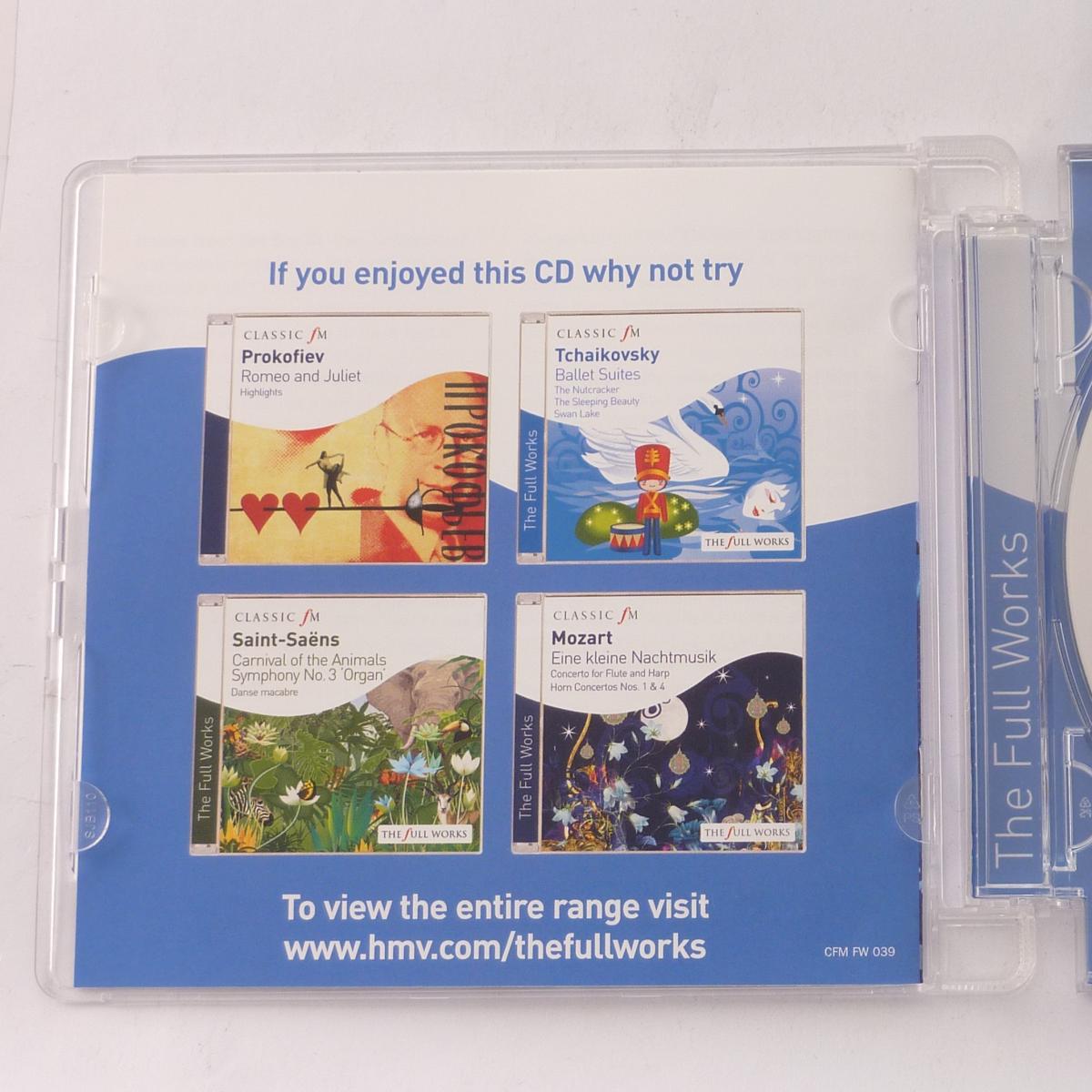 Johann Strauss The Blue Danube and Other Waltzes CD Compilation