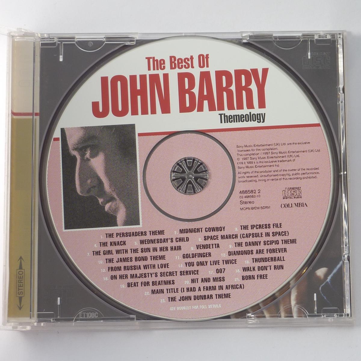 John Barry The Best Of John Barry - Themeology CD Compilation