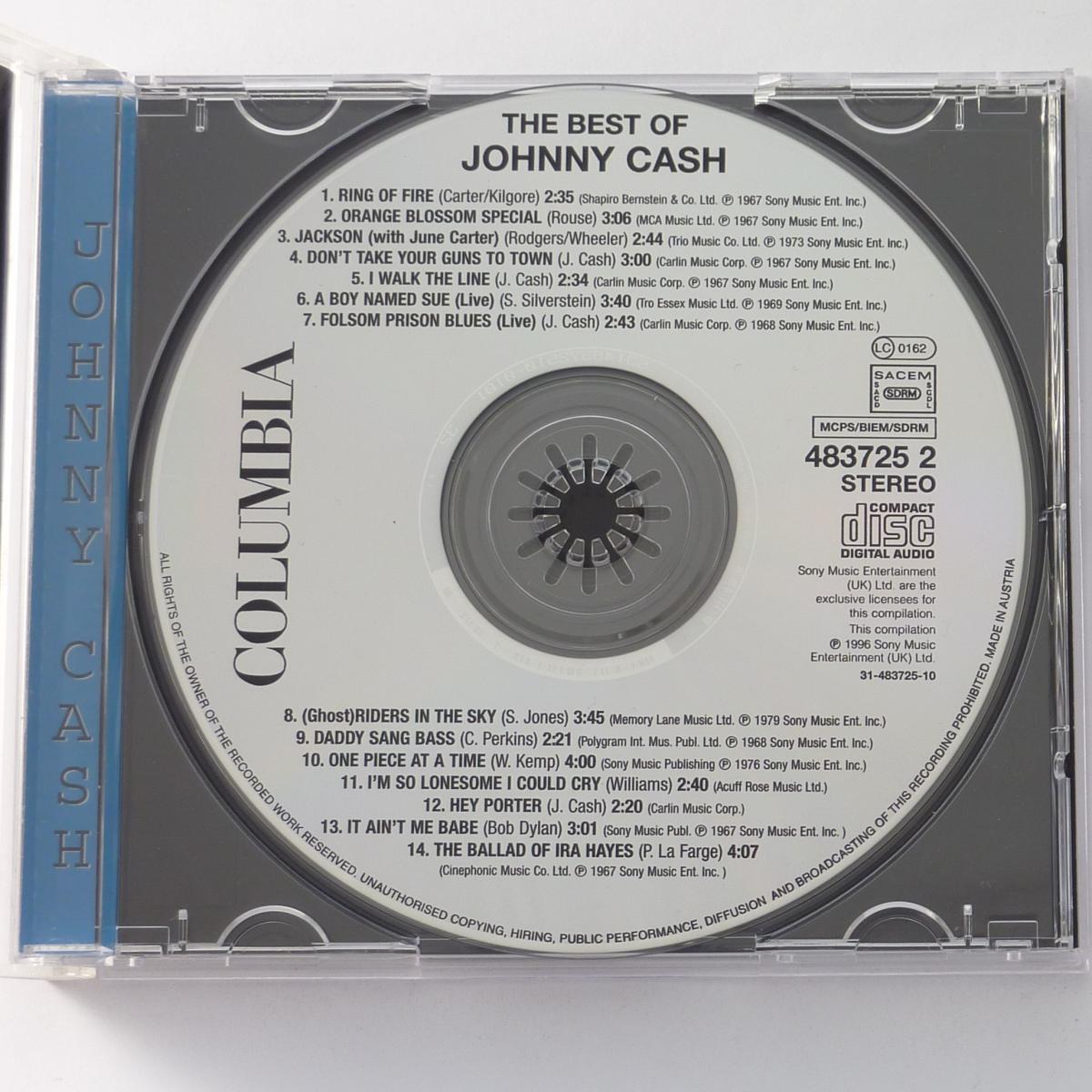 Johnny Cash The Best Of Johnny Cash CD Compilation Stereo