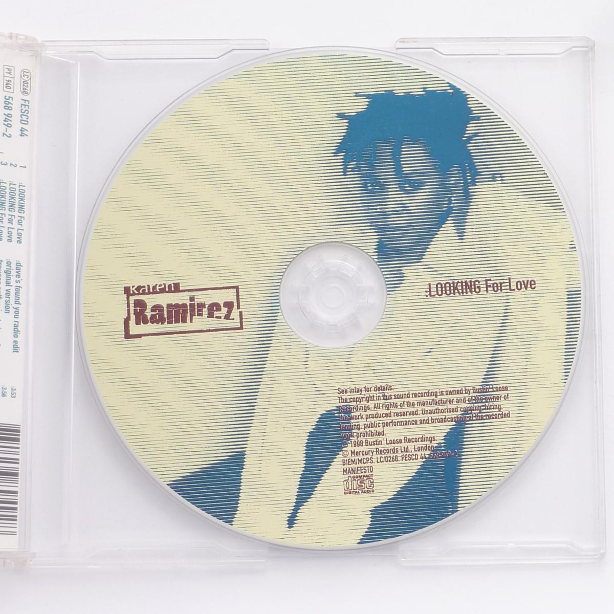 Karen Ramirez Looking For Love CD Single