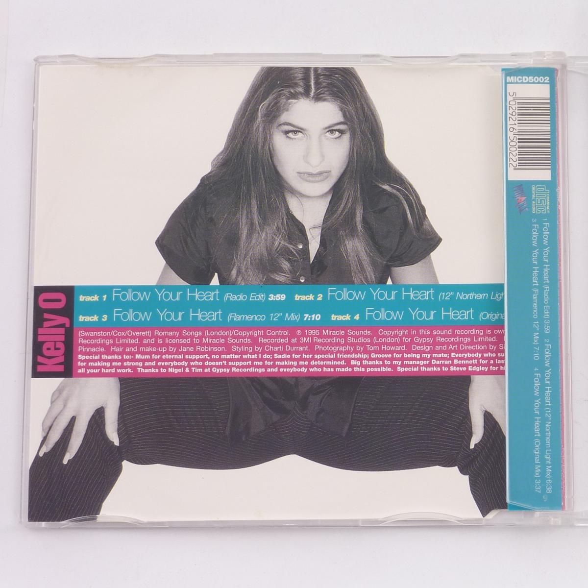 Kelly O Follow Your Heart CD Single