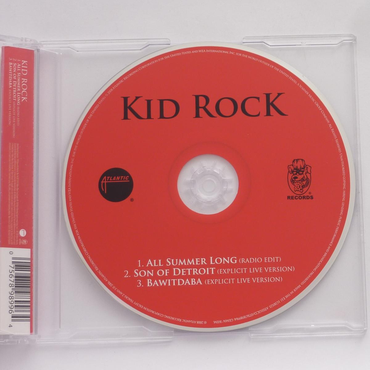 Kid Rock All Summer Long CD Single