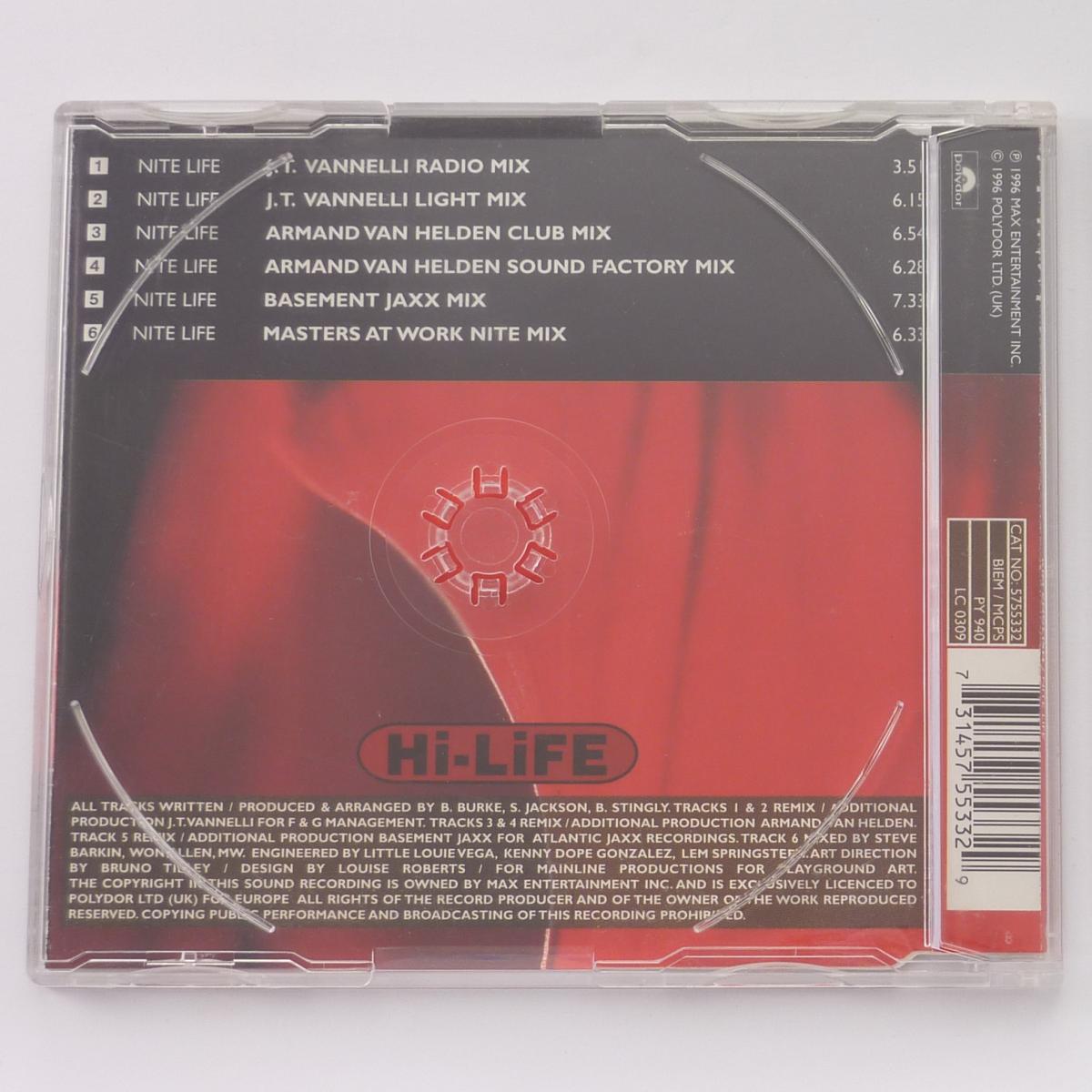 Kim English Nite Life CD Single