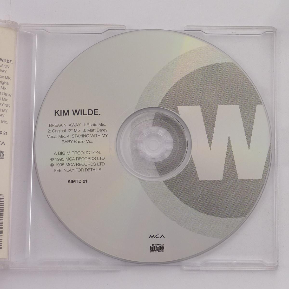 Kim Wilde Breakin' Away CD Single