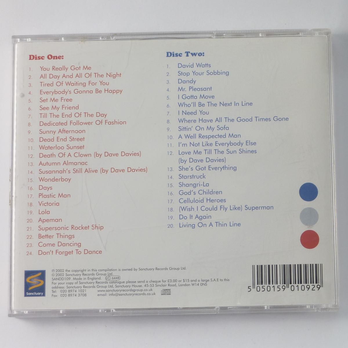 Kinks The Ultimate Collection 2 × CD Compilation