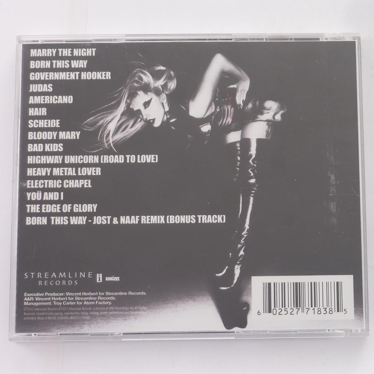 Lady Gaga Born This Way CD Album