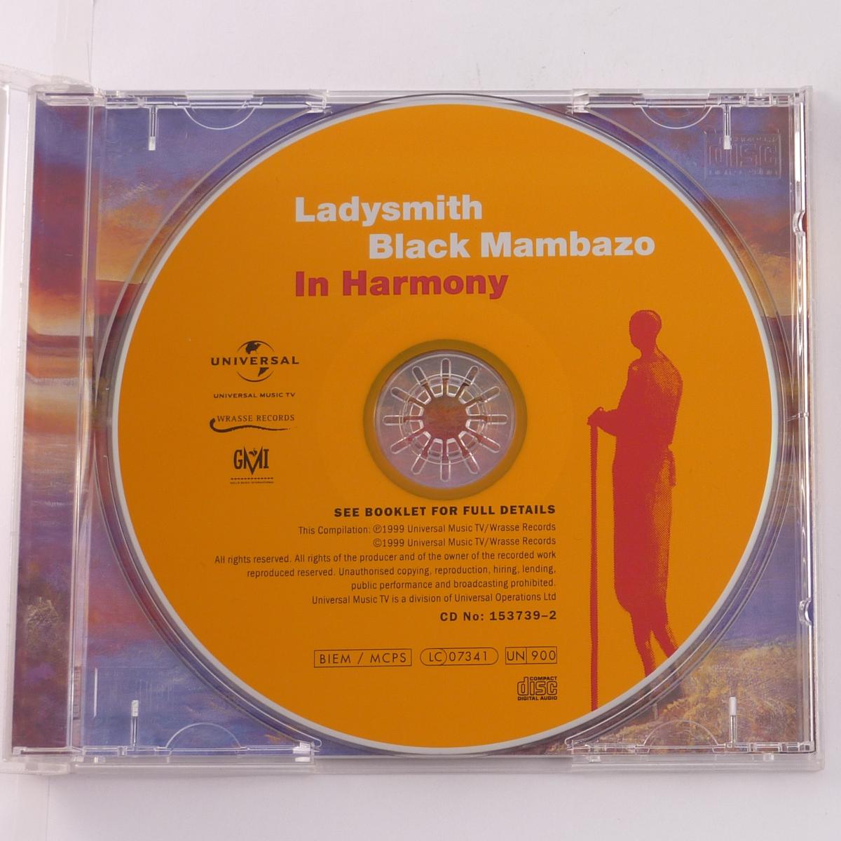 Ladysmith Black Mambazo In Harmony CD Album Compilation