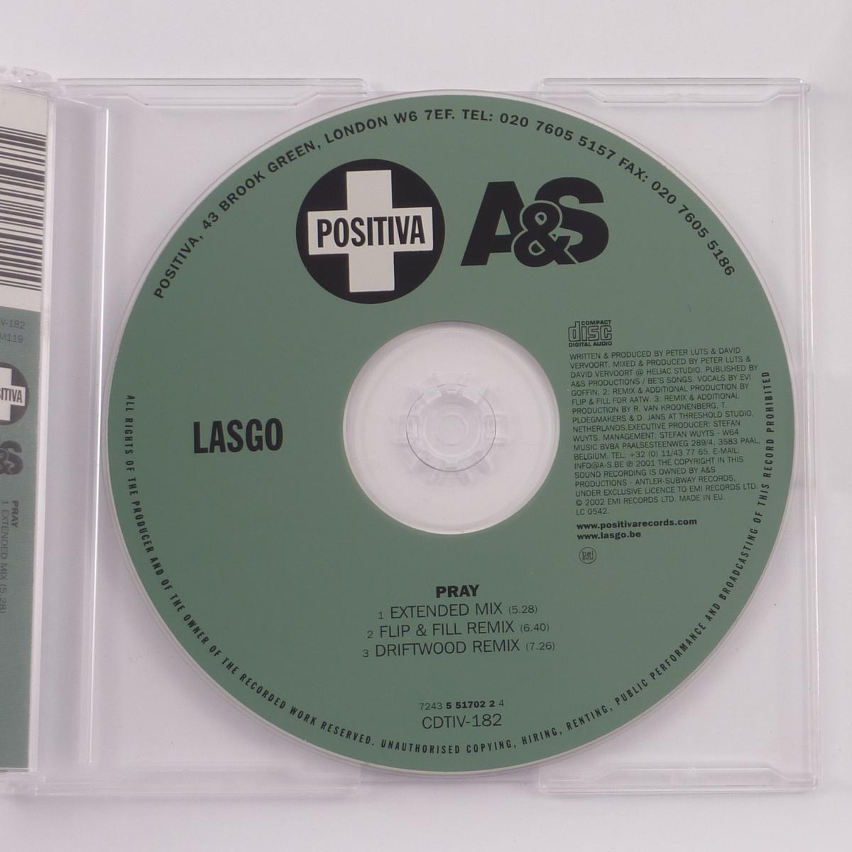 Lasgo Pray CD Single CD2