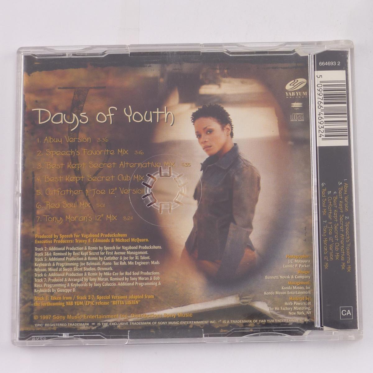 Laurneá Days Of Youth CD Single