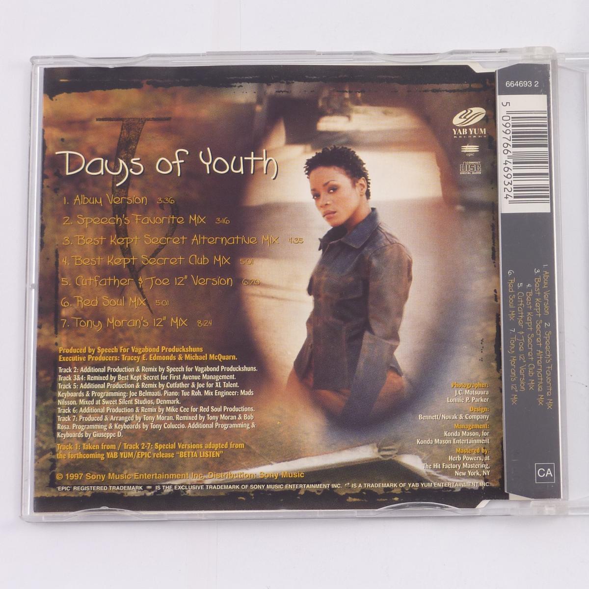 Laurneá Days Of Youth CD Single