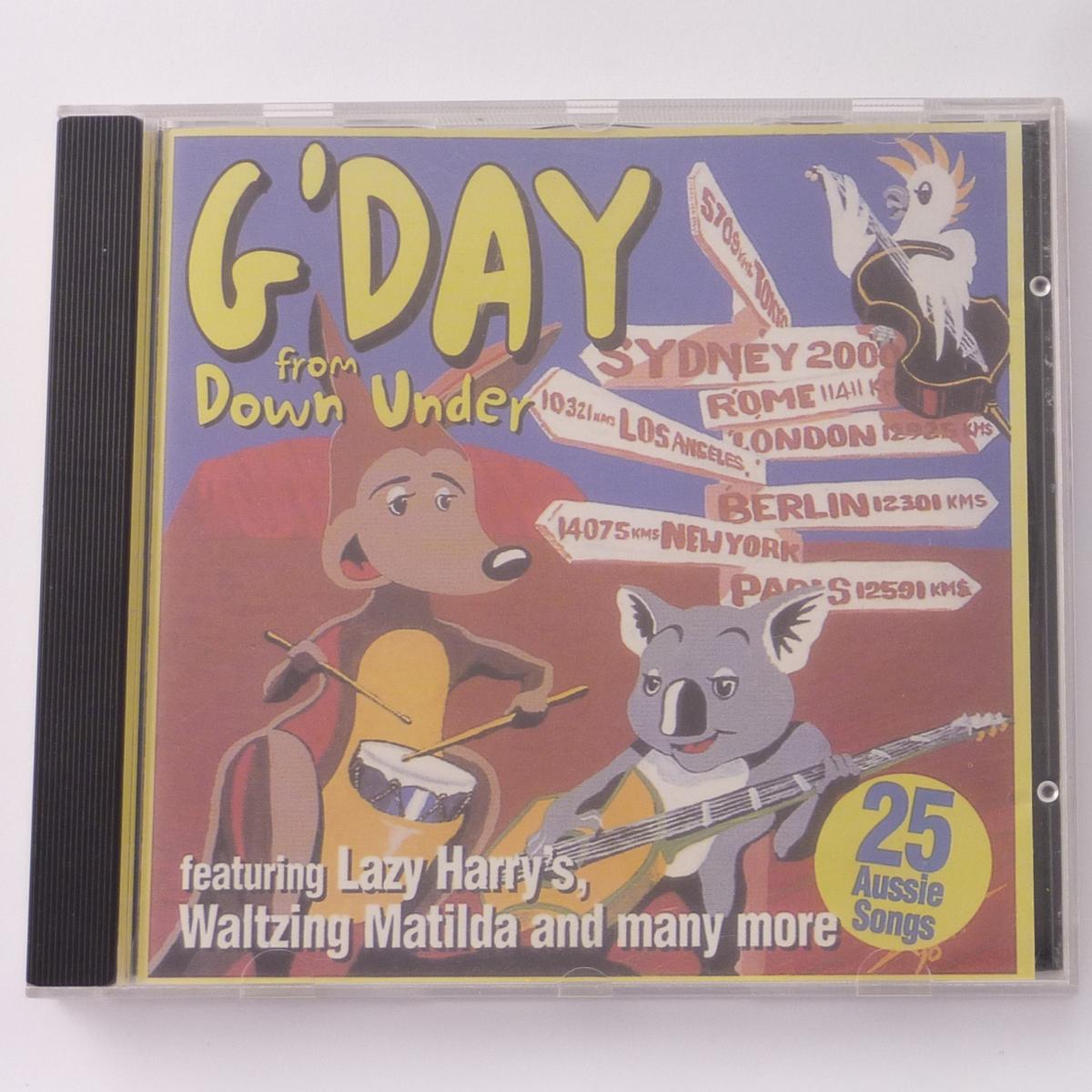 Lazy Harry's, Waltzing Matilda G'Day From Down Under CD Compilation