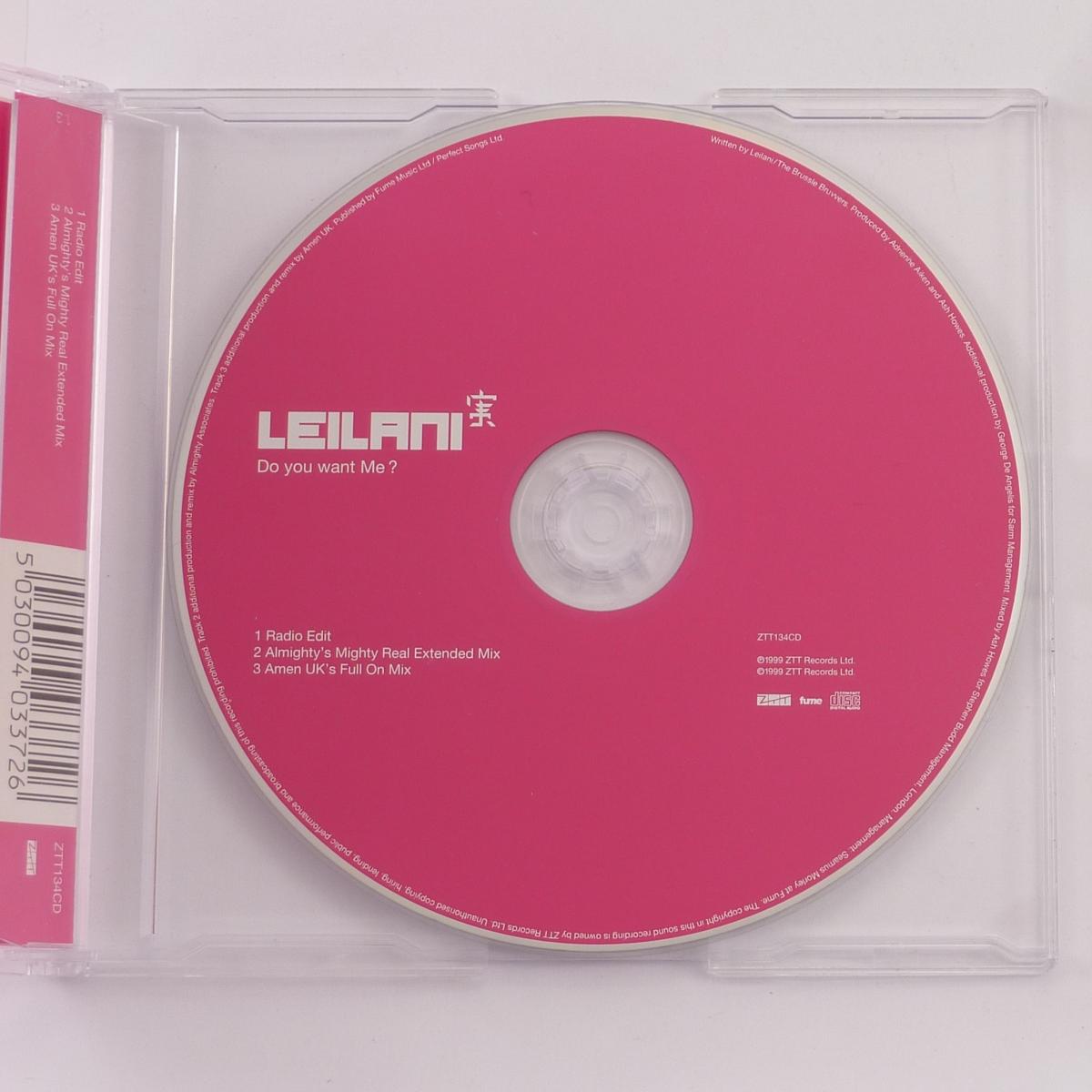 Leilani Do You Want Me? CD Single