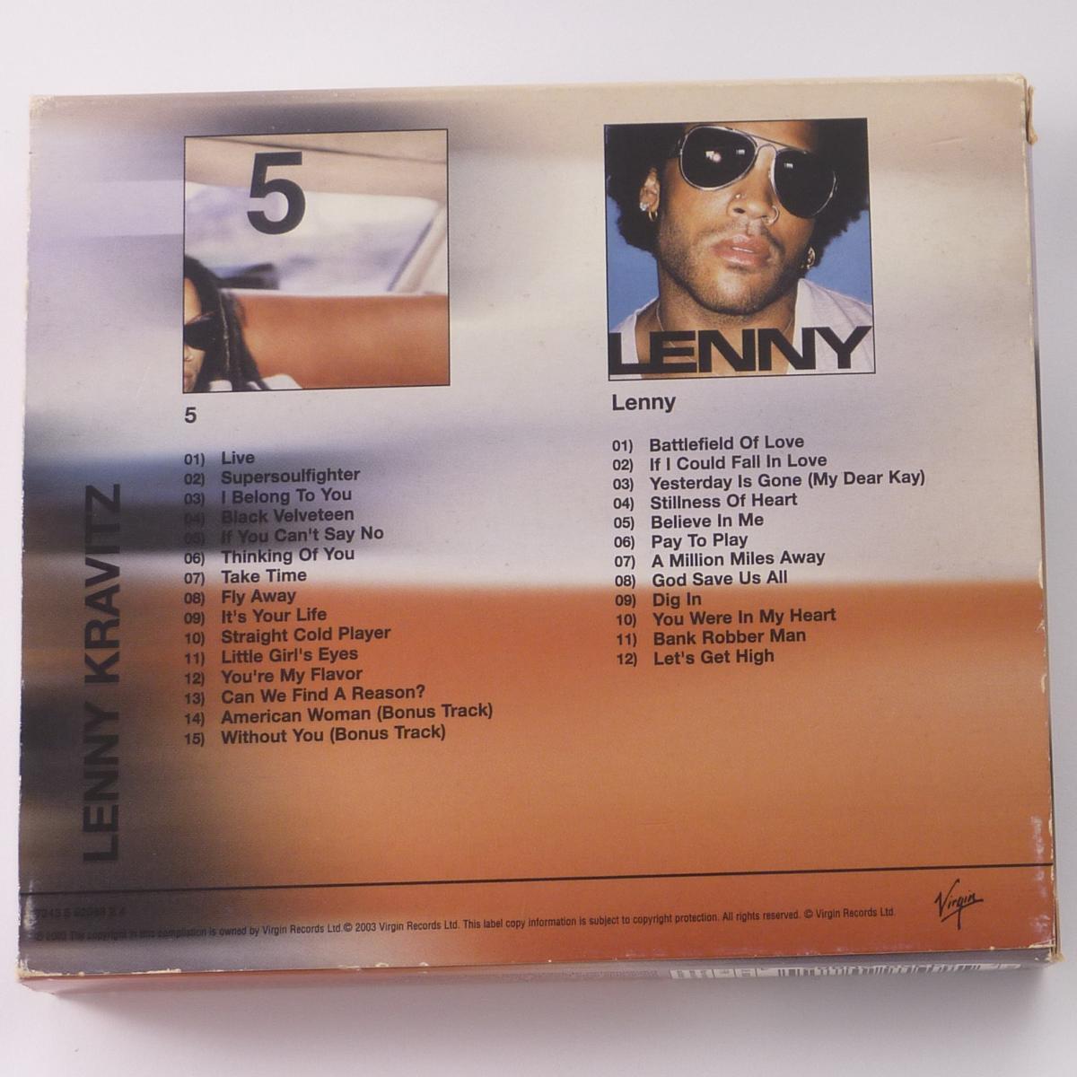 Lenny Kravitz 5 / Lenny CD Album Reissue CD Album Reissue Box Set Compilation
