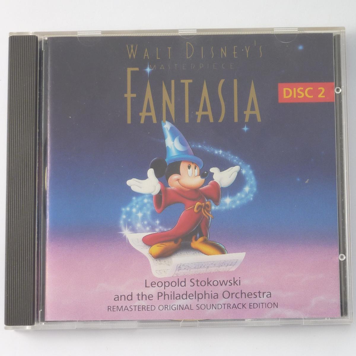 Leopold Stokowski And The Philadelphia Orchestra Walt Disney's Masterpiece Fantasia CD Album Remastered