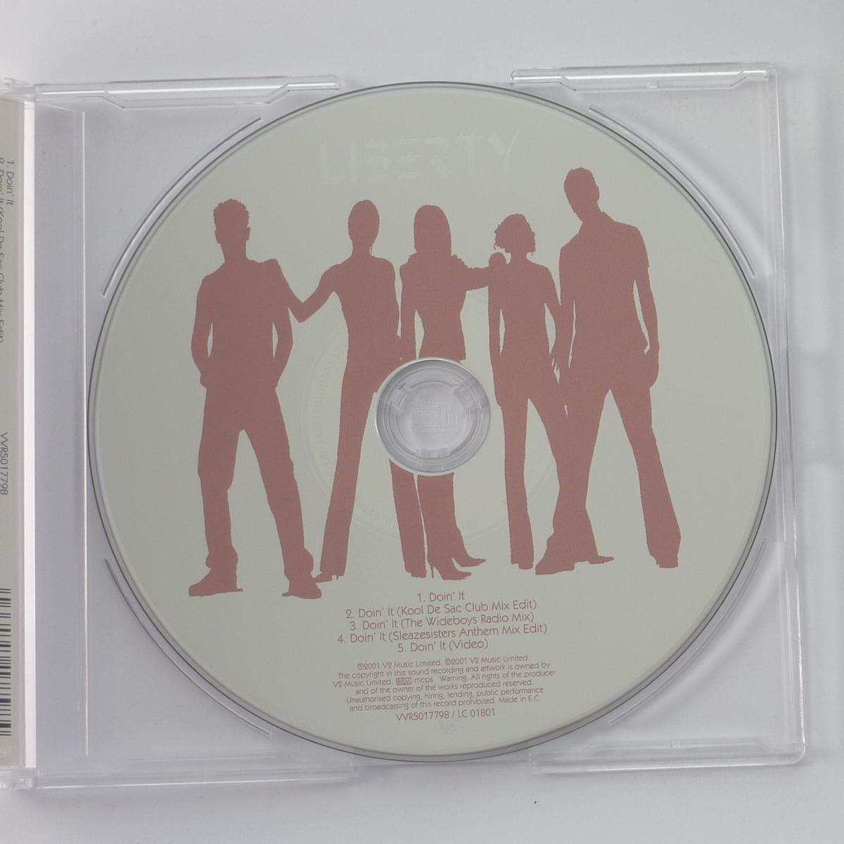 Liberty* Doin' It CD Single Enhanced