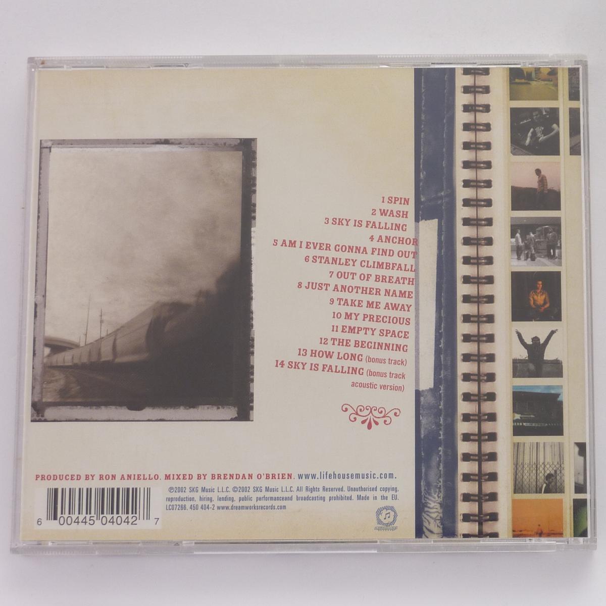 Lifehouse Stanley Climbfall CD Album