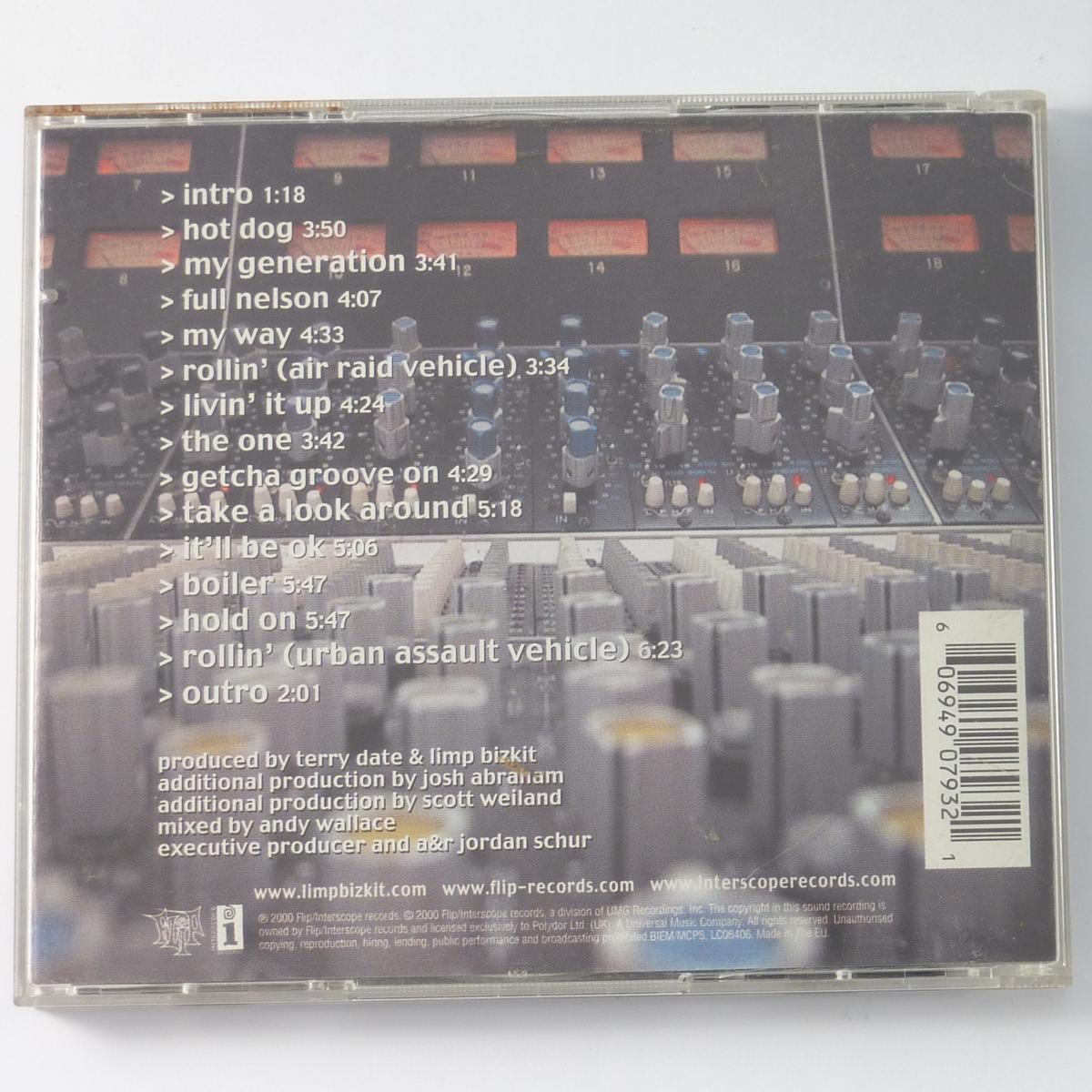 Limp Bizkit Chocolate Starfish And The Hot Dog Flavored Water CD Album CD CD-ROM Enhanced All Media Special Edition