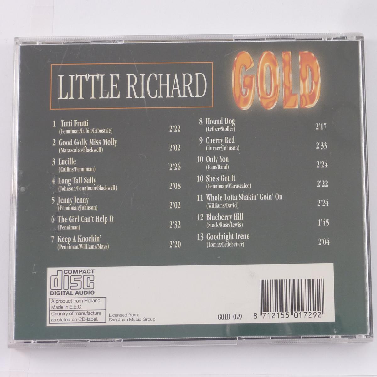 Little Richard Gold CD Compilation