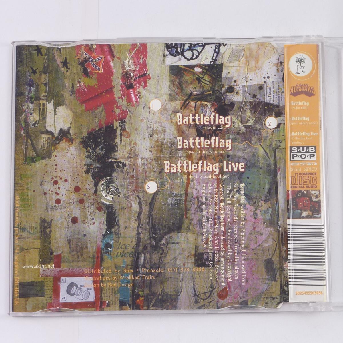 Lo-Fidelity Allstars Featuring Pigeonhed Battleflag CD Single CD2