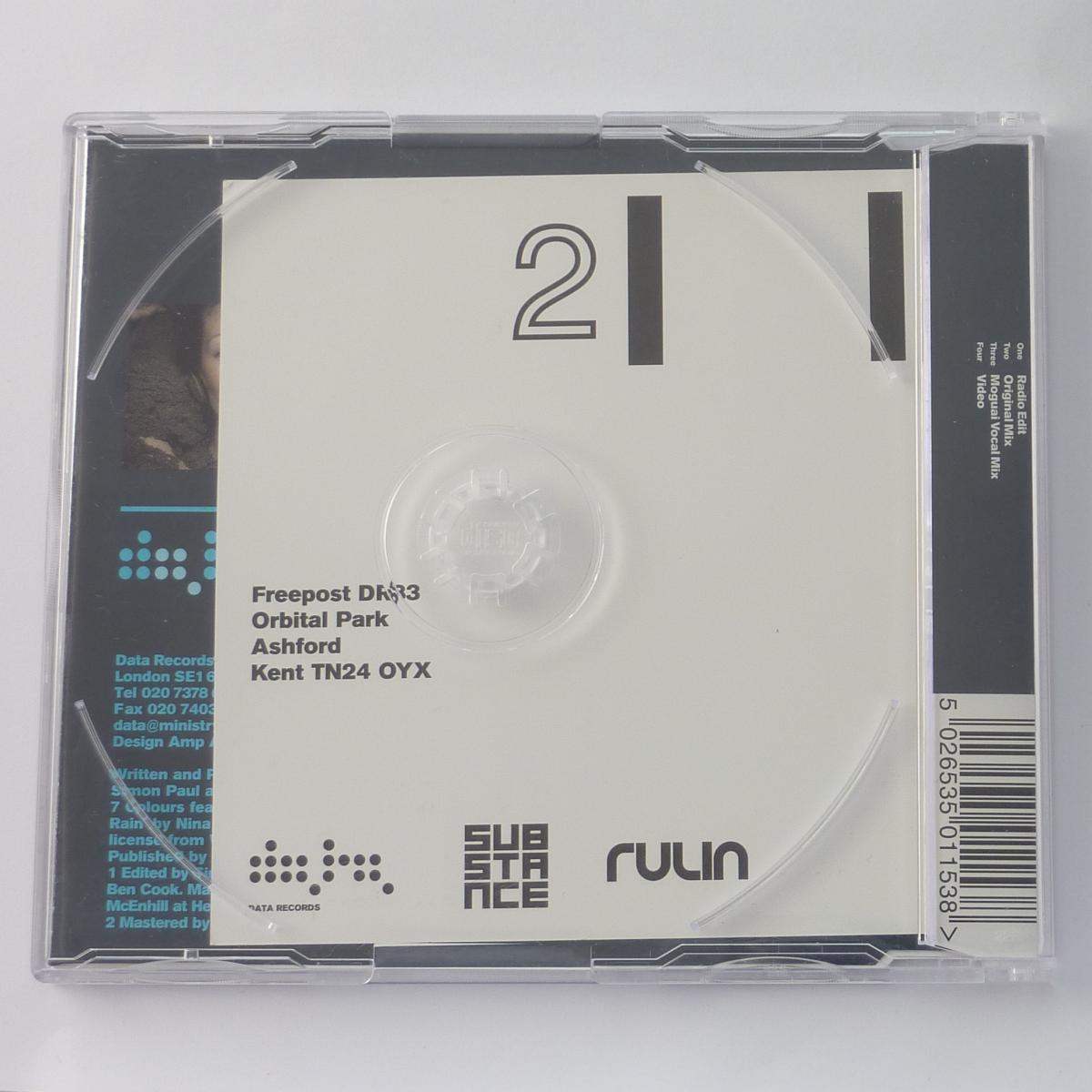 Lost Witness 7 Colours CD Single Enhanced