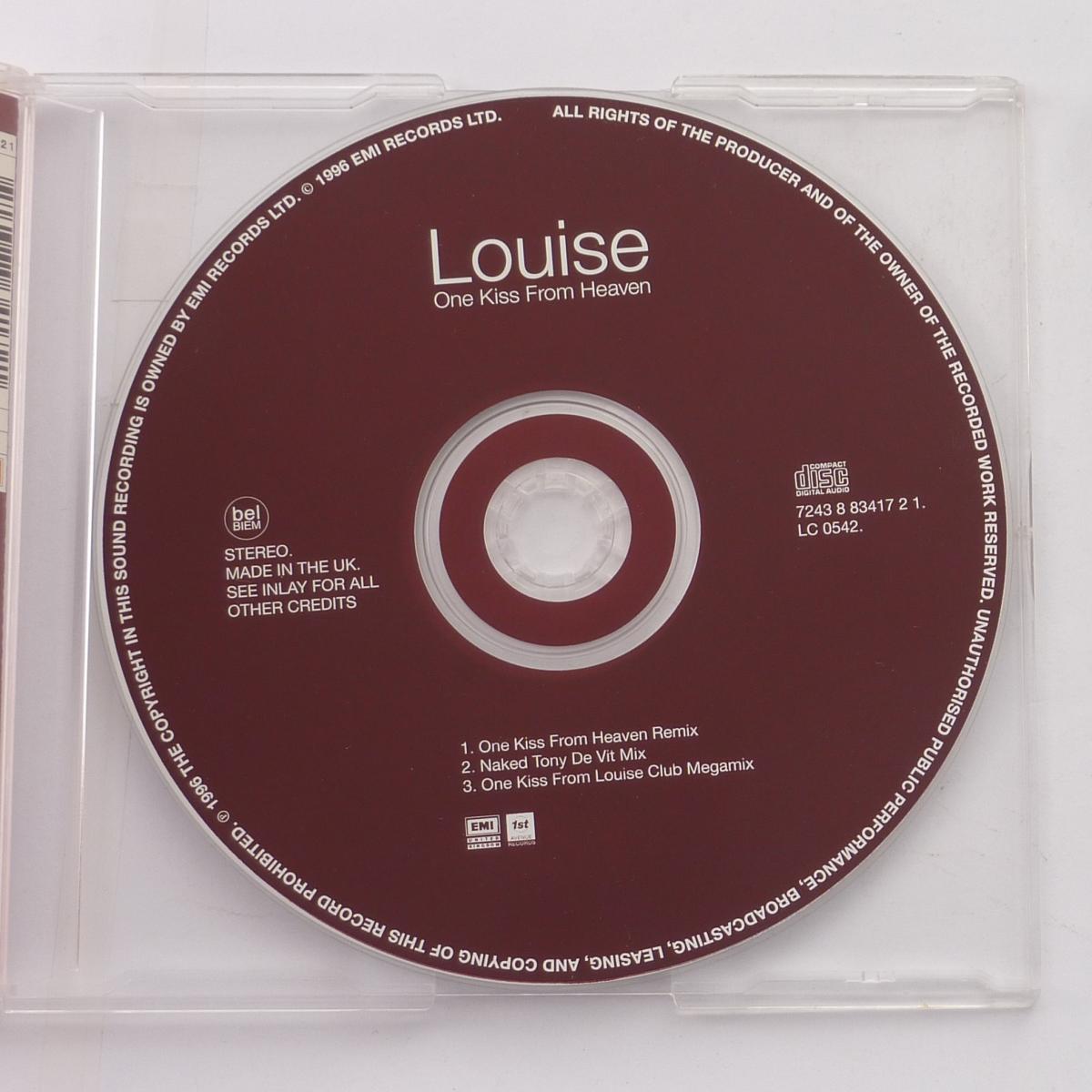 Louise One Kiss From Heaven CD Single CD2