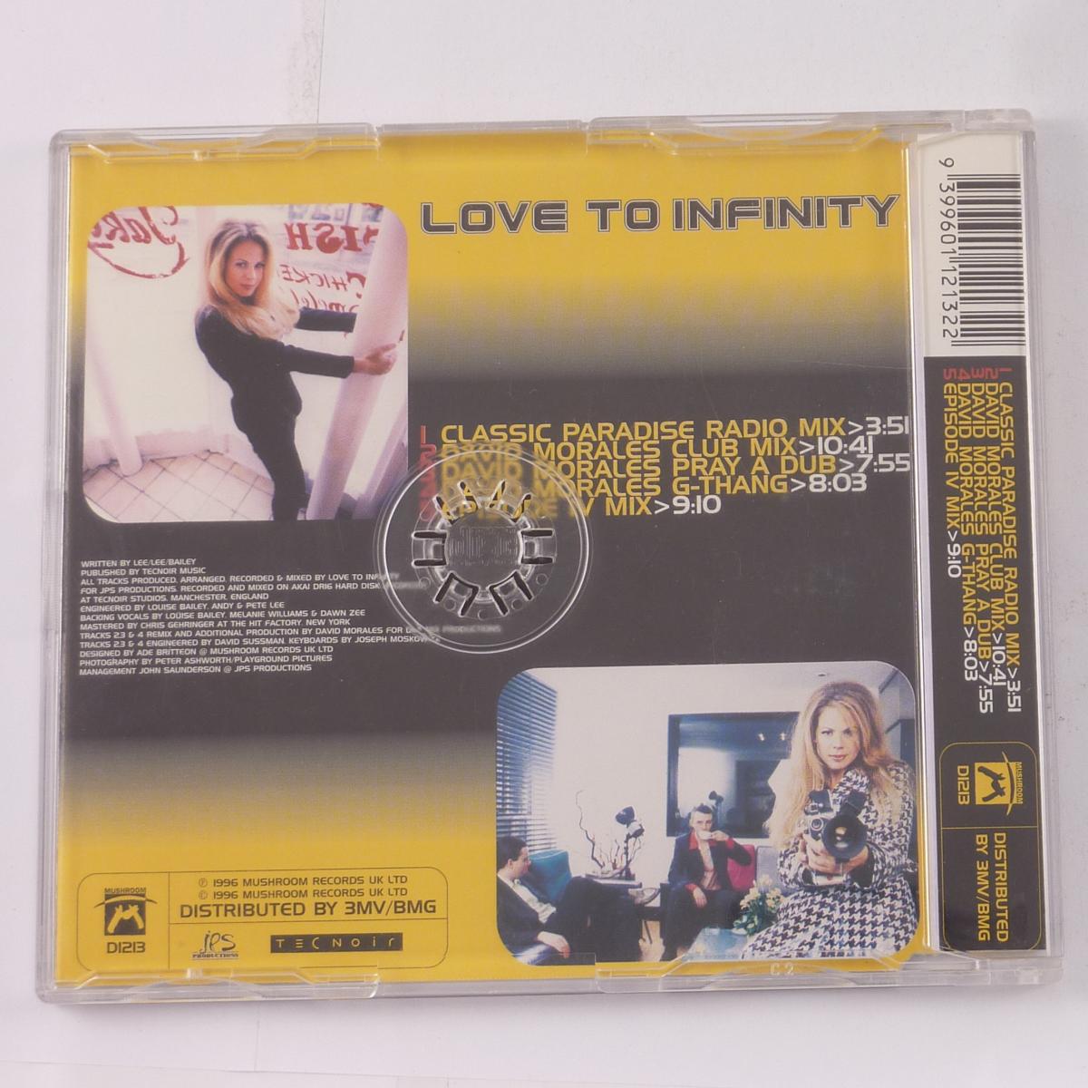 Love To Infinity Pray For Love CD Single