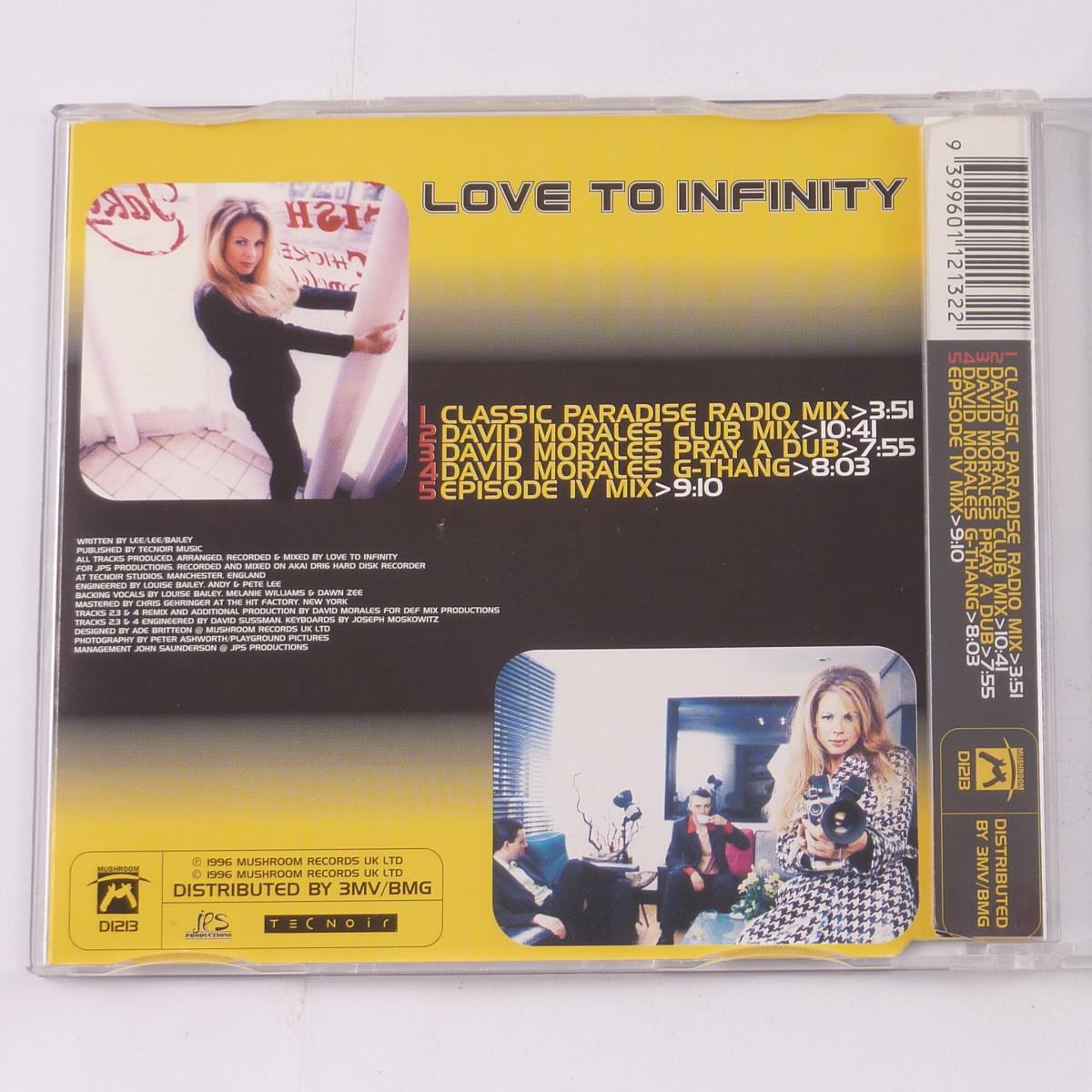 Love To Infinity Pray For Love CD Single