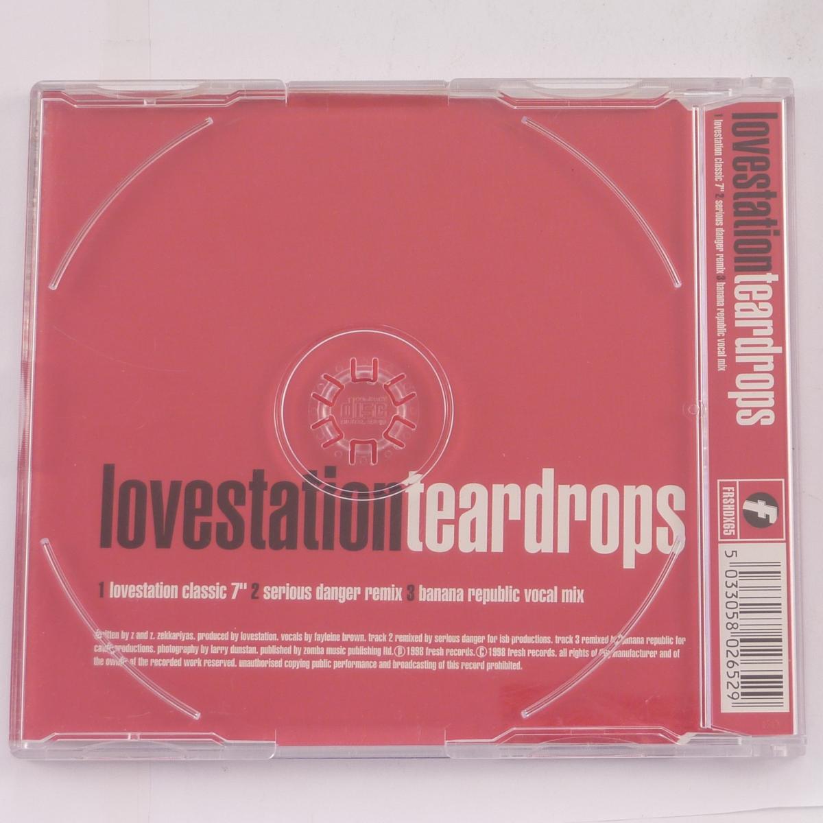 Lovestation Teardrops CD Single