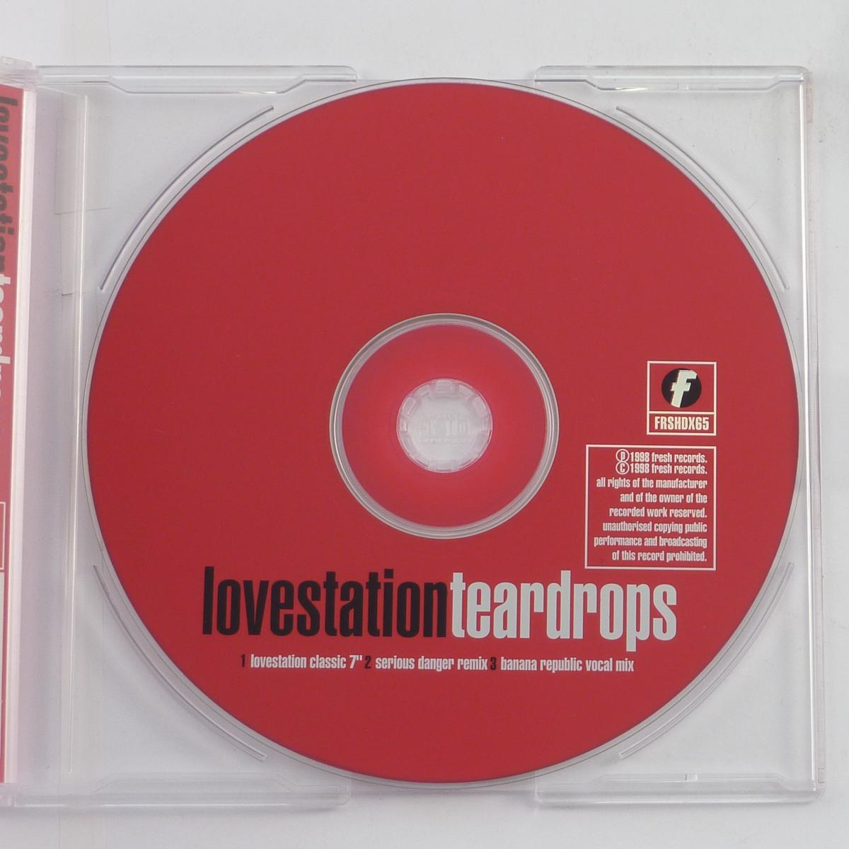 Lovestation Teardrops CD Single