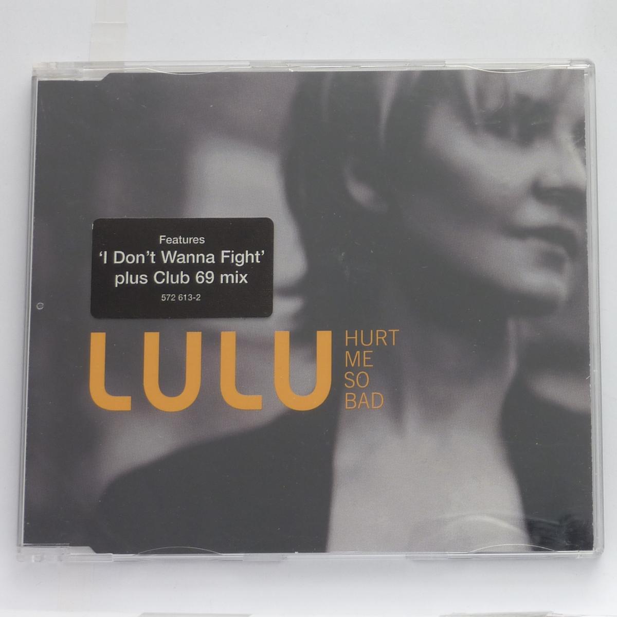 Lulu Hurt Me So Bad CD Single