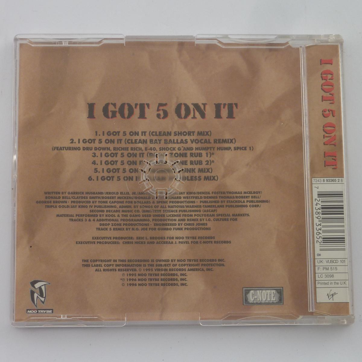 Luniz I Got 5 On It CD Single