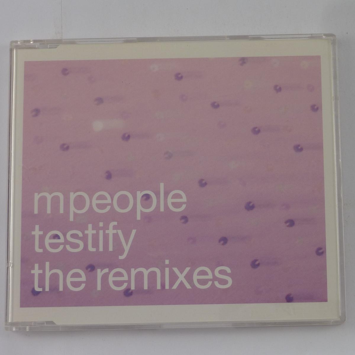 M People Testify (The Remixes) CD Single