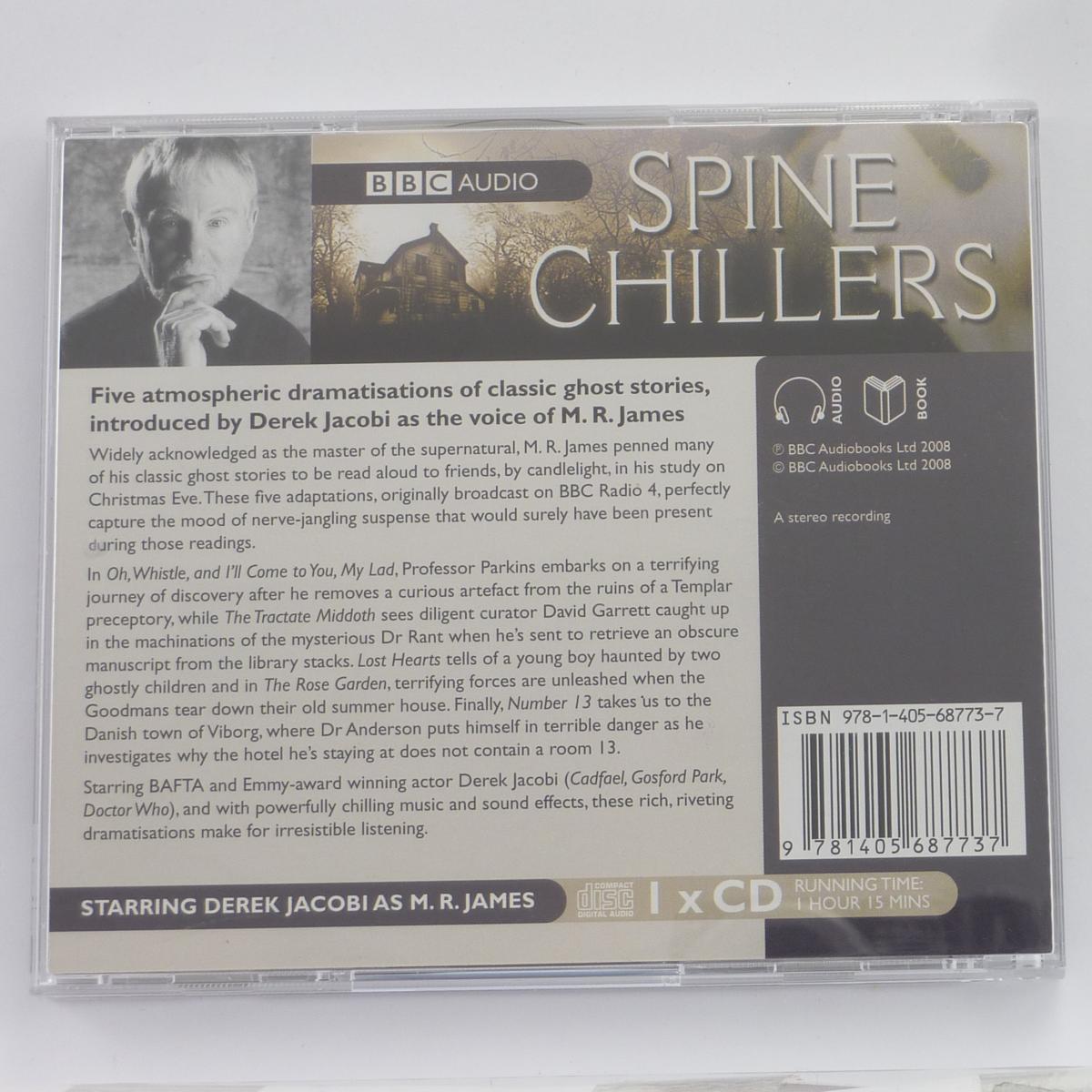 M. R. James Spine Chillers CD Album