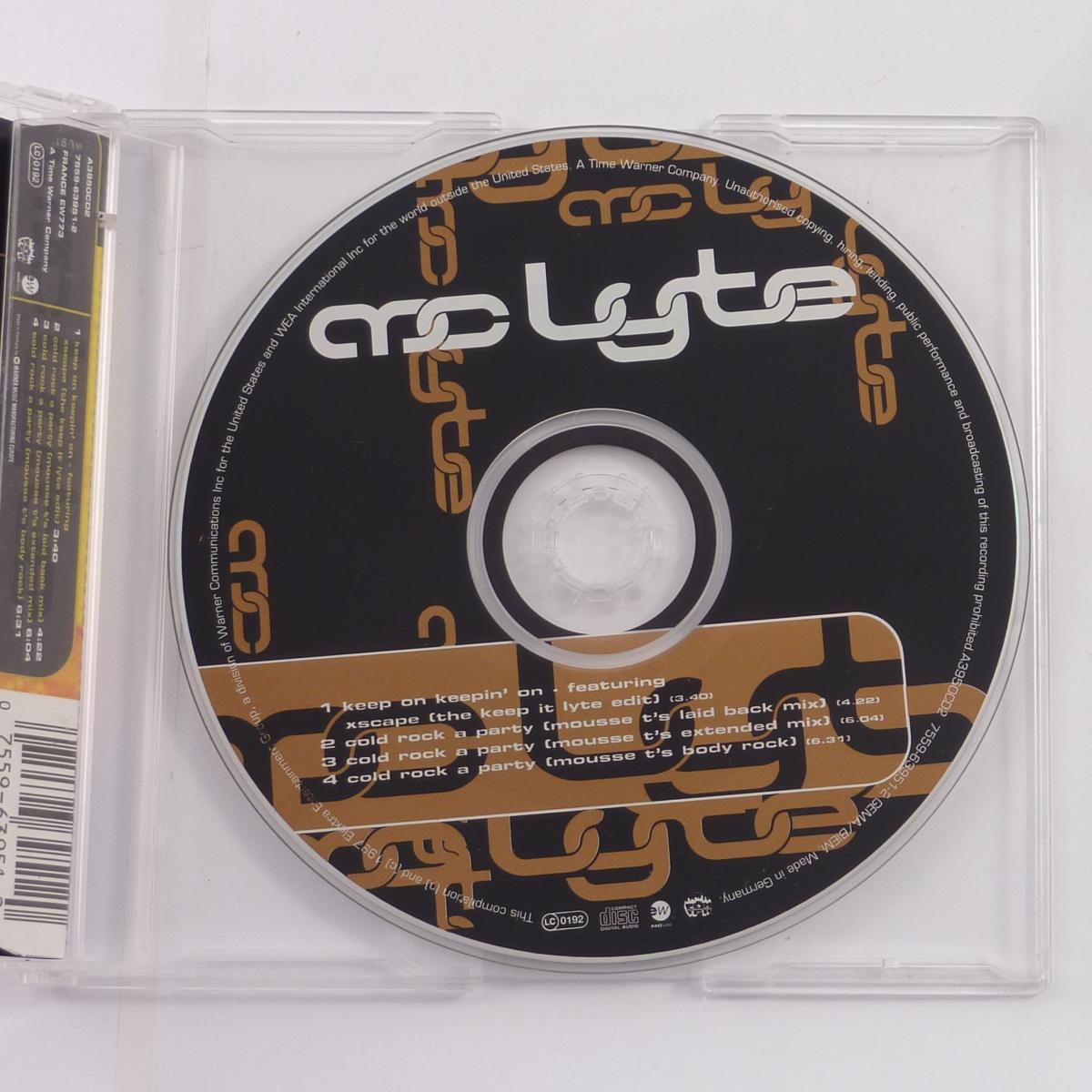 MC Lyte Keep On Keepin' On CD Single CD2