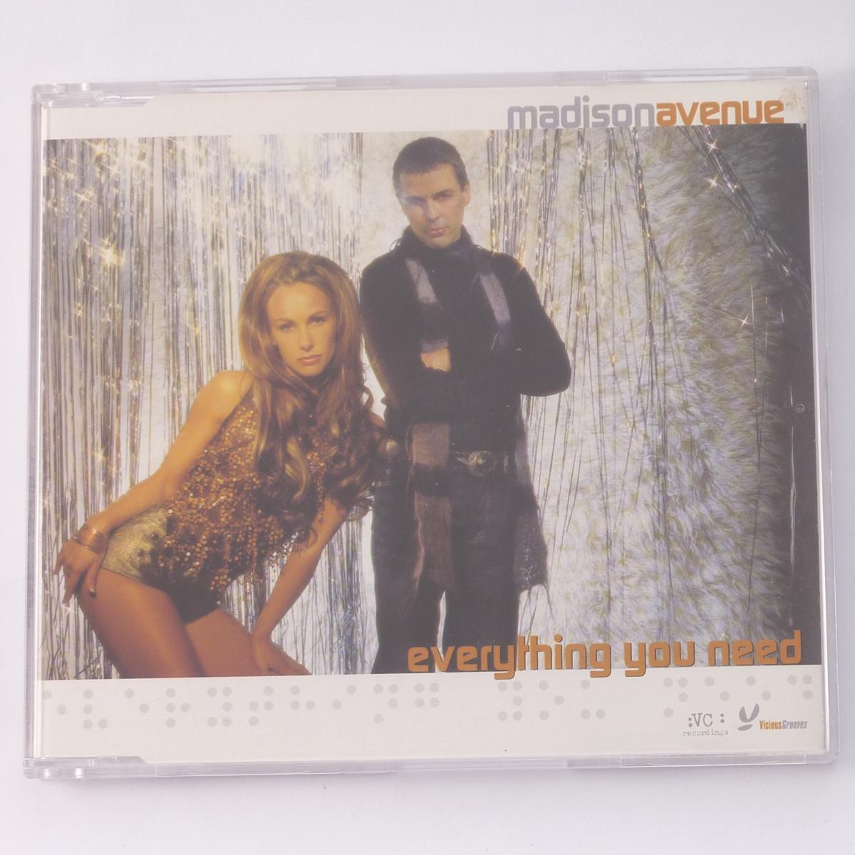 Madison Avenue Everything You Need CD Single