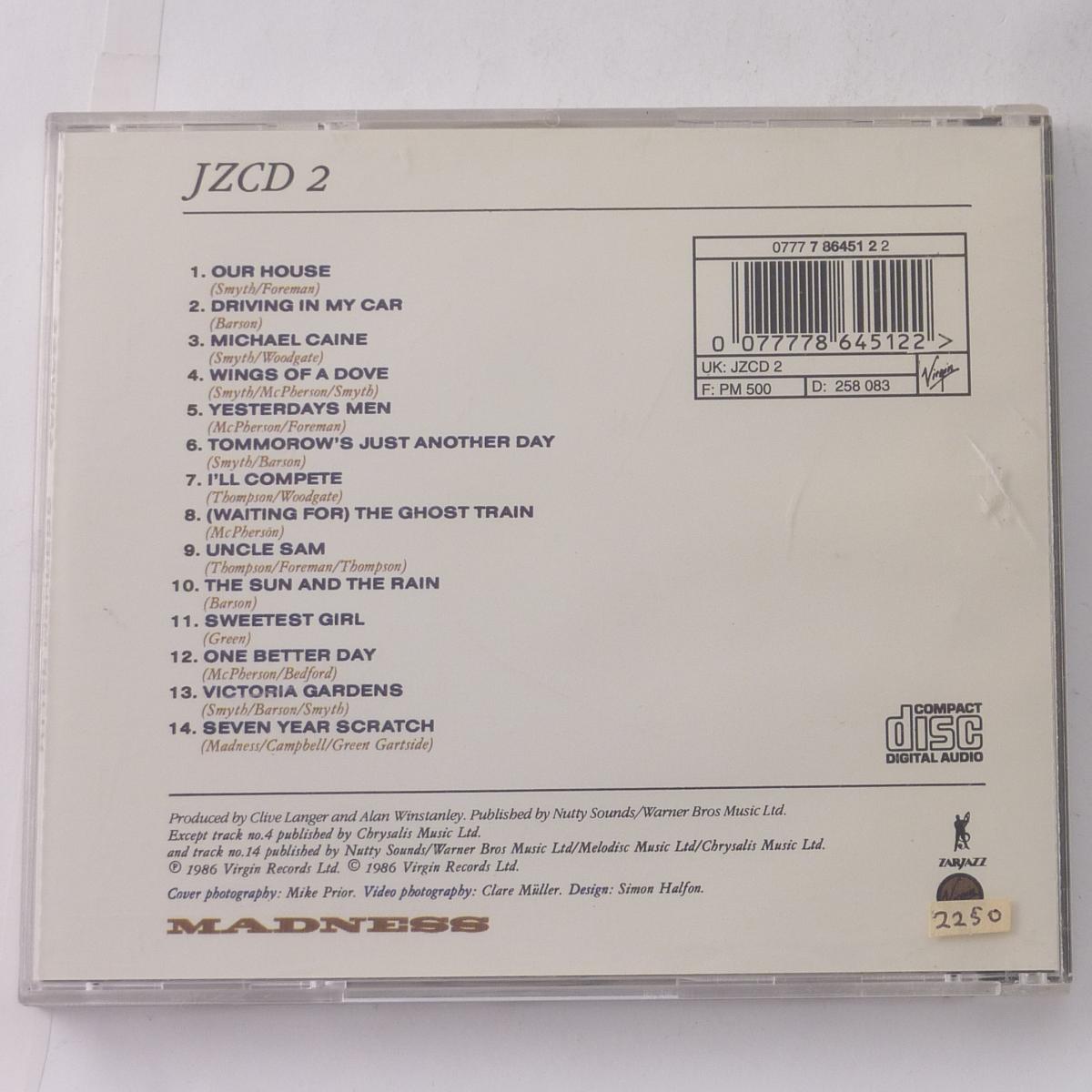 Madness Utter Madness CD Compilation