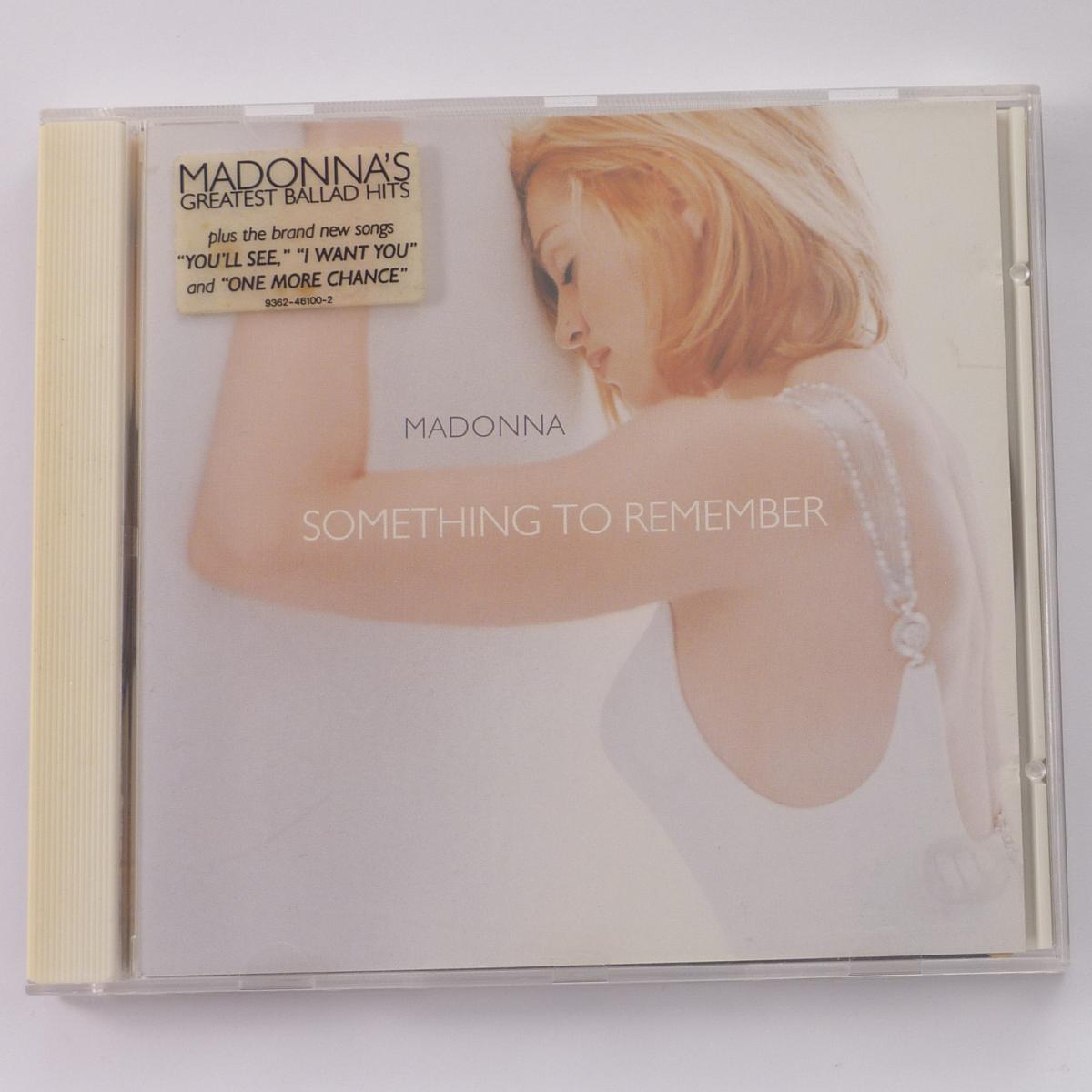 Madonna Something To Remember CD Compilation Floral Design Edition