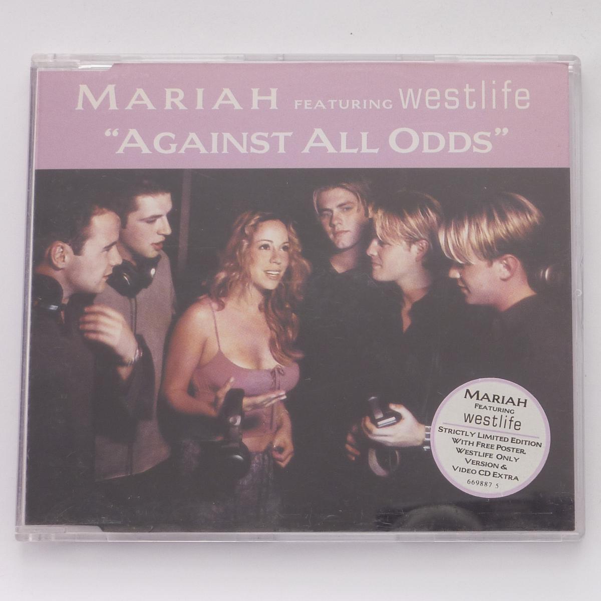 Mariah Carey Featuring Westlife Against All Odds (Take A Look At Me Now) CD Single Enhanced Limited Edition