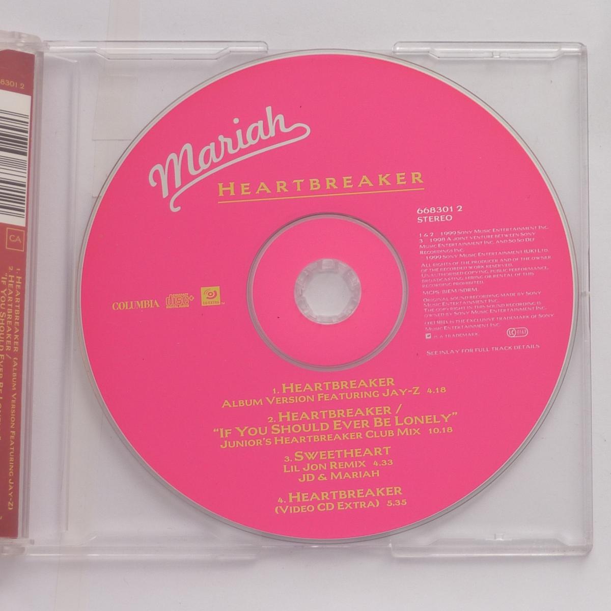 Mariah Heartbreaker CD Single Enhanced Stereo